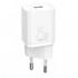 Baseus Super Si 1C 25W PD Type-C Hızlı Şarj Adaptörü - İPhone 15-14-13-12-11 Hızlı Şarj (Beyaz)