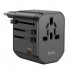 HOCO AC15 20W PD QC 3.0 Hızlı Şarj Universal Priz (Siyah)