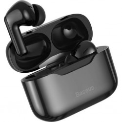 Baseus SIMU S1 ANC TWS Bluetooth 5.1 Kulaklık DSP Gürültü Azaltma Hifi Ses (Siyah)