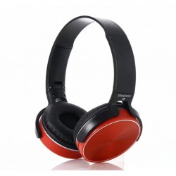 Ally 450 BT 5.0 Kablosuz Kulak Üstü Bluetooth Kulaklık (Siyah-Kırmızı)