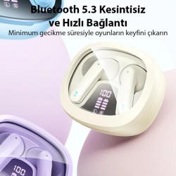 Hoco EQ6 TWS Kulak İçi Bluetooth Kulaklık (Beyaz)