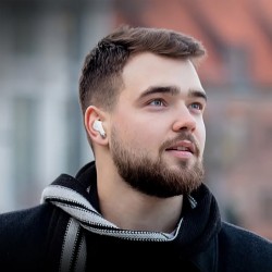 Hoco EQ2 TWS Kulak İçi Bluetooth Kulaklık (Beyaz)