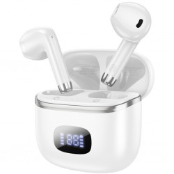 Hoco EQ1 TWS Kulak İçi Bluetooth Kulaklık (Beyaz)