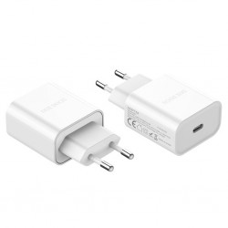 DUX DUCIS C50 PD 20W Hızlı Şarj Aleti 20W USB-C Güç Adaptörü (Beyaz)