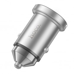 HOCO NZ10 Handy PD45W+QC3.0 Araç Şarj Başlığı Ve Type-C to Type-C Kablo (Gümüş)