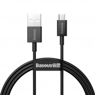 Baseus Superior Series USB to Mikro Hızlı Şarj ve Data Kablosu 2A 1m (Siyah)