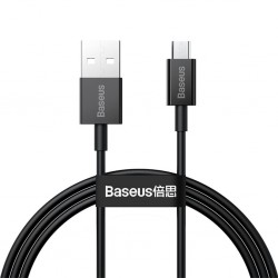 Baseus Superior Series USB to Mikro Hızlı Şarj ve Data Kablosu 2A 1m (Siyah)