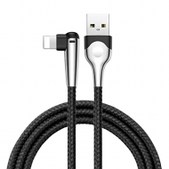 Baseus Mvp İPhone İçin Mobil Oyuncu Usb Şarj Kablosu 1 Metre (Siyah)