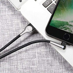 Baseus Mvp İPhone İçin Mobil Oyuncu Usb Şarj Kablosu 1 Metre (Siyah)