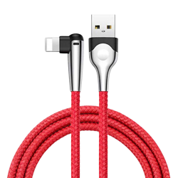 Baseus Mvp İPhone İçin Mobil Oyuncu Usb Şarj Kablosu 1 Metre (Kırmızı)