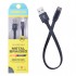 İPhone 13-12-11 8-7 Kısa Şarj Usb Kablosu 20cm (Siyah)