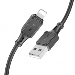 HOCO X101 USB to iPhone Lightning 2.4A Hızlı Şarj ve Data Kablosu (Siyah)