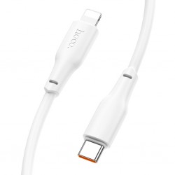 HOCO X93 Force 20W Type-C to iPhone Lightning-C Ultra Hızlı Şarj ve Data Kablosu (Beyaz)