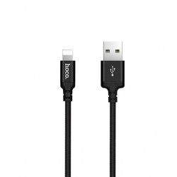 HOCO X14 İPhone 14-13-12-11 Usb Data ve Hızlı Şarj Kablosu (Siyah)