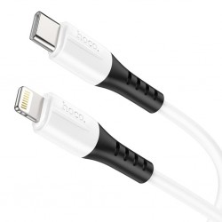 HOCO X82 20W Type-C to Lightning iPhone Hızlı Şarj Kablosu Data Kablosu (Beyaz)