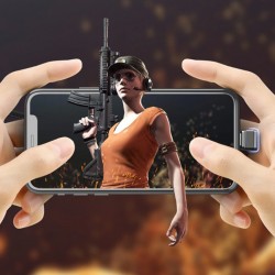 KUULAA U-shape Mobile Game İPhone Oyuncu Şarj Kablosu 2 Metre (Siyah)