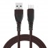 QC3.0 USB To Type-C İp Örgü Hızlı Şarj Kablosu 100 Cm