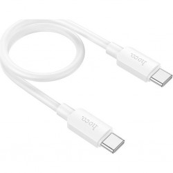 HOCO X96 Hyper 60W Type-C to Type-C Hızlı Şarj Ve Data Kablosu 25cm (Beyaz)
