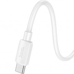 HOCO X96 Hyper 60W Type-C to Type-C Hızlı Şarj Ve Data Kablosu 25cm (Beyaz)