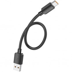 HOCO X96 Hyper 100W USB to Type-C Hızlı Şarj Ve Data Kablosu 25 Cm (Siyah)