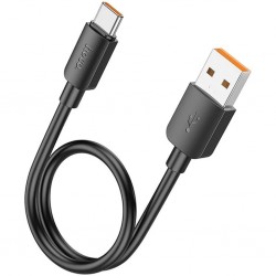 HOCO X96 Hyper 100W USB to Type-C Hızlı Şarj Ve Data Kablosu 25 Cm (Siyah)