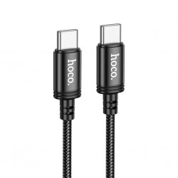 HOCO X89 PD 60W Type-C to Type-C Hızlı Şarj ve Data Kablosu (Siyah)