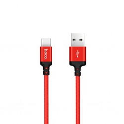 HOCO X14 Usb to Type-C  Hızlı Şarj Data Kablosu (Kırmızı)