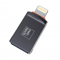 Nettech NT-OT05 USB To Lightning Dönüştürücü (Siyah)