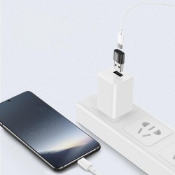 Joyroom S-H152 USB to Type-C Dönüştürücü Adaptör (Siyah)