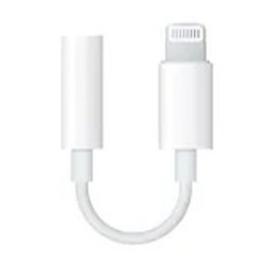 JH-002 Lightning To 3.5 mm Jack Dönüştürücü Kulaklık Adaptörü (Beyaz)