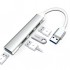 A-809 4in1 USB to USB Hub Çoğaltıcı Adaptör (Gri)