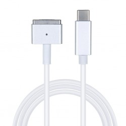 Usb-C To Magsafe 2 Macbook Pro Macbook Air Uyumlu Şarj Kablosu 1.8M (Beyaz)