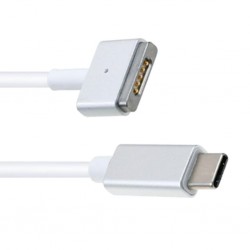Usb-C To Magsafe 2 Macbook Pro Macbook Air Uyumlu Şarj Kablosu 1.8M (Beyaz)