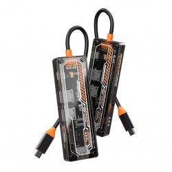 6in1 Type-c To USB3.0 + USB2.0 + Type-c PD 100W + SD + TF + HDMI Çoğaltıcı Hub