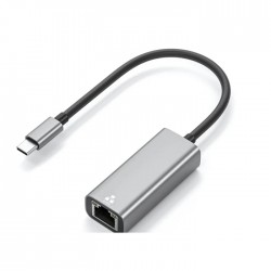 Type-C to 2.5G Gigabit Ethernet Dönüştürücü Adaptör (Siyah)