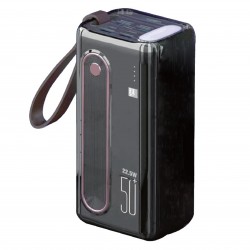 Nettech NT-PW14 22.5W 50000 mAh Taşınabilir Powerbank (Siyah)