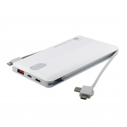 Nettech NT-PW08 10W 10000 MAh Taşınabilir Powerbank (Beyaz)