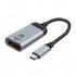4K HDMI to Type-C Dönüştürücü Adaptör 60Hz 20CM (Gümüş)