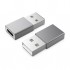 MH-301 USB to Type-C Dişi Çevirici Dönüştürücü Adaptör (Gri)