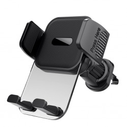 ML-217 Araç İçi Havalandırma Telefon Tutucu (Siyah)