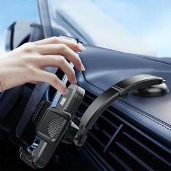 ML-199 Torpido Üstü Araç İçi Telefon Tutucu (Siyah)