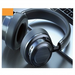 Nettech NT-HS09 Kablosuz Kulak Üstü Bluetooth Kulaklık (Siyah)