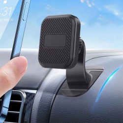 ML173 Araç Torpido Üstü Manyetik Kare Telefon Tutucu (Siyah)