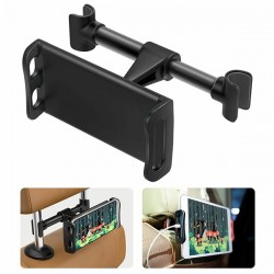 Universal CHZ-04 Araç Arka Koltuk 12.9 İnch Kadar Tablet Telefon Tutucu (Siyah)