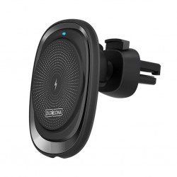 Duzzona V1 15W Manyetik Kablosuz Wireless Hızlı Şarjlı Araç İçi Telefon Tutucu (Siyah)