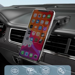 FLOVEME Manyetik Dashboard Mıkantıslı Araç Telefon Tutucu (Siyah)