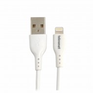 Teknonet TN-DC17 Plastik 100 Cm Lightning Şarj ve Data Kablosu (Beyaz)