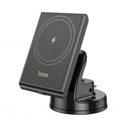 Hoco HW20 Torpido Üstü Wireless Kablosuz Hızlı Şarj Araç Telefon Tutucu (Siyah)