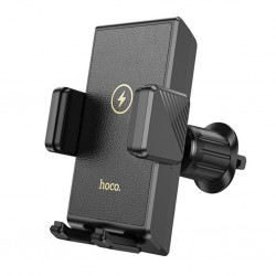 Hoco HW21 Klima Havalandırma Bölmesi Wireless Kablosuz Şarj Araç Telefon Tutucu (Siyah)
