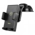 Hoco HW22 Torpido Üstü Wireless Kablosuz Şarj Araç Telefon Tutucu (Siyah)